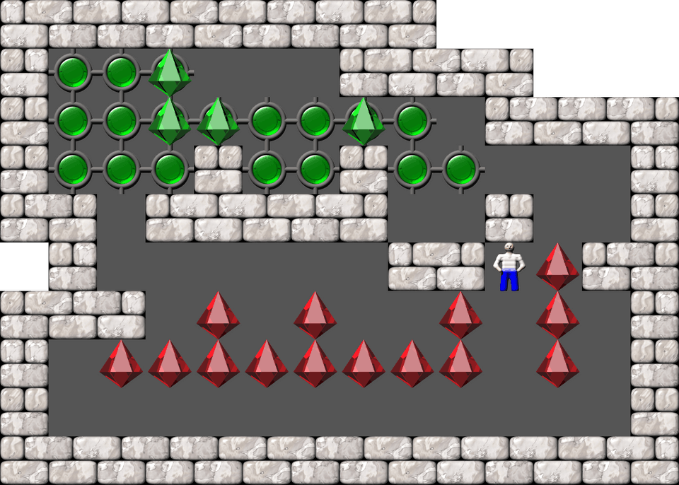 Sokoban Svens Collection level 1727